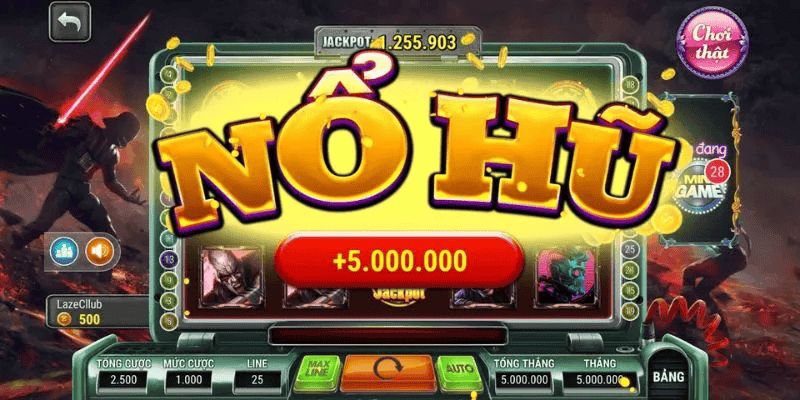 Khám phá những dòng game slot nổi bật nhất có tại Bongvip